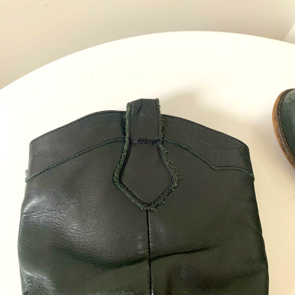 ALDO black western-styled leather boots - 8.5 - Picture 6 of 10